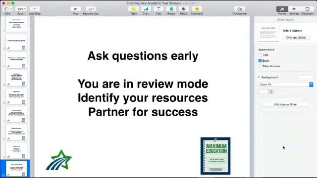 mAke the grAde / Maximum Education Webinar Series - Finish the academic year strongly смотреть онлайн