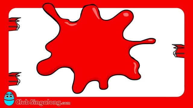 "The Paint is Pink" | Kindergarten Learning Song, Catchy Melody for Kids, Easy English for Babies
