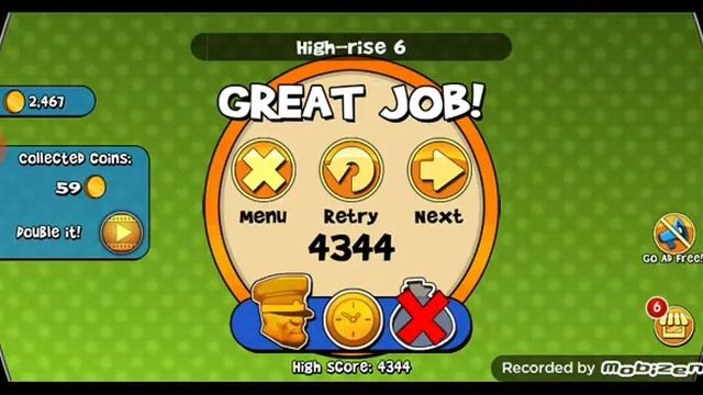 Почти прошёл Chapter High Righ ну не совсем Robbery Bob 8