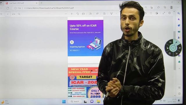 ICAR EXAM 2023 BEST SUBJECT GROUP COMBINATION / ICAR EXAM 2023 POWERFULL CRACKING STRATEGY