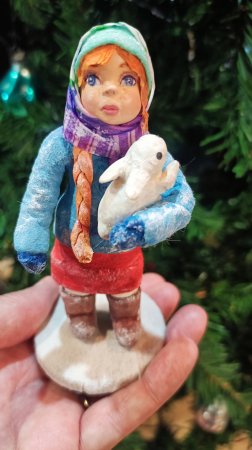 Ватнаые игрушки. Девочка ищет свой 🏡