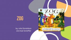 Аудиокниги/читать/слушать онлайн/ книги на английском для детей/ Zog by Julia Donaldson