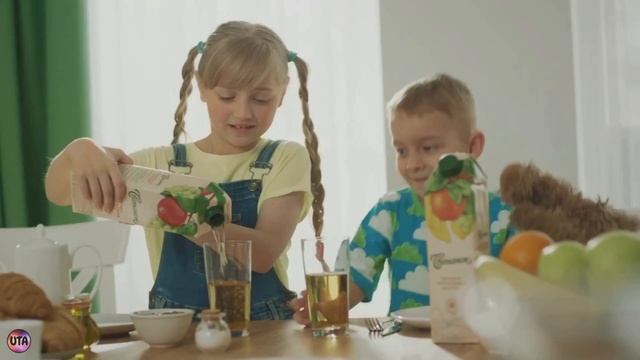 Украинская реклама сік Світанок, 2018