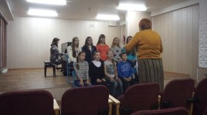 урок хора 1 часть