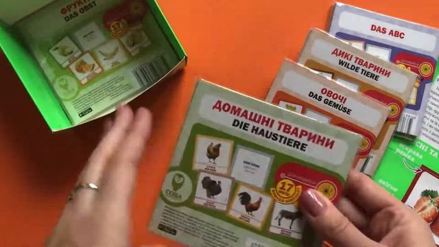 Огляд коробочки «Мої перші слова» №1 німецько-українською смотреть онлайн