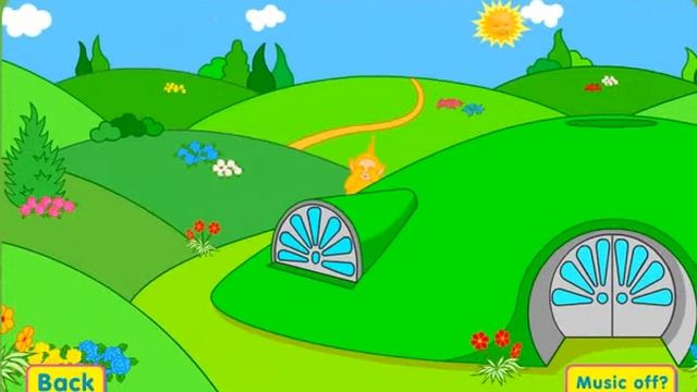TELETUBBIES заглянуть бу Высматривают телепузиков, как они прячутся в Teletubbyland смотреть онлайн
