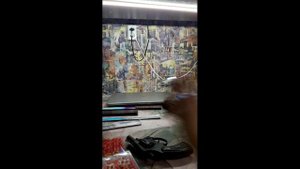 Показываю как стреляет пистолет с прошлого видео