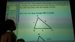 Chapter 9-3 GEOMETRY Converse of Pythagorean Theorem
