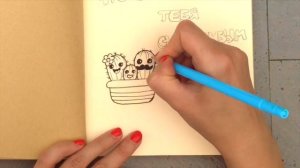 DIY Идеи для блокнота личного дневника. ОФОРМЛЕНИЕ РАЗВОРОТОВ Кавай