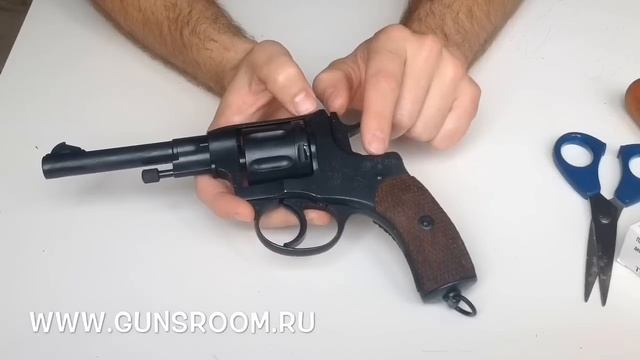 Обзор и стрельба: Револьвер Наган СХП (РНХТ)