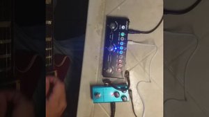 IRIN/YUER/KMISE/HORSE/SAPHUE/LOTKEY AN-05 'Blue' Crunch Distortion Mini-Pedal (Les Paul version)
