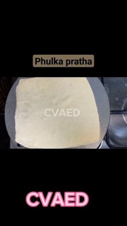 Phulka Paratha #parathastyle #paratha #CVAED #Squareparatha #crispyparatha #shorts #paratharecipe