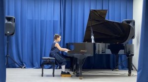 Шиганова Арина - "Арабеска" (Этюд)  Ф. Бургмюллер