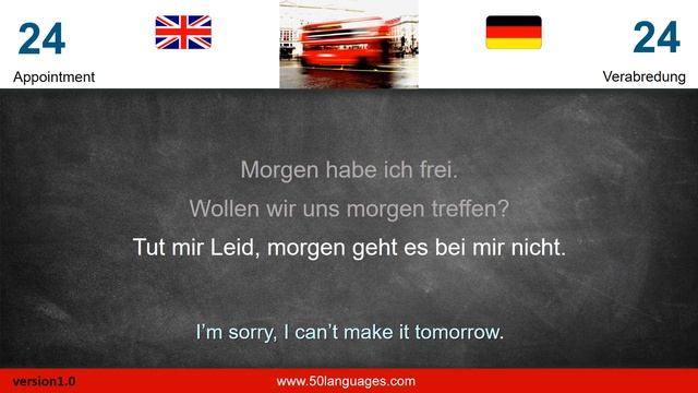 50 Languages English German for beginners 024 смотреть онлайн