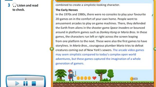 Action 10 module 3 p40 ex3 the world of 2D gaming