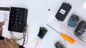 TUYA ACCESS CONTROL | CF1-WIFI | How to Configure  Remote | Finger | Password | Tuya Application |