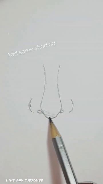 How to draw nose | nose tutorial for beginners | easy to draw #art #realastic #purviart's #shorts смотреть онлайн