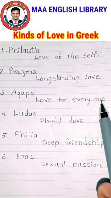 ❤️Greeks love||how many kinds of love | God's love @MAAENGLISHLIBRARY #english #spokenenglish смотреть онлайн