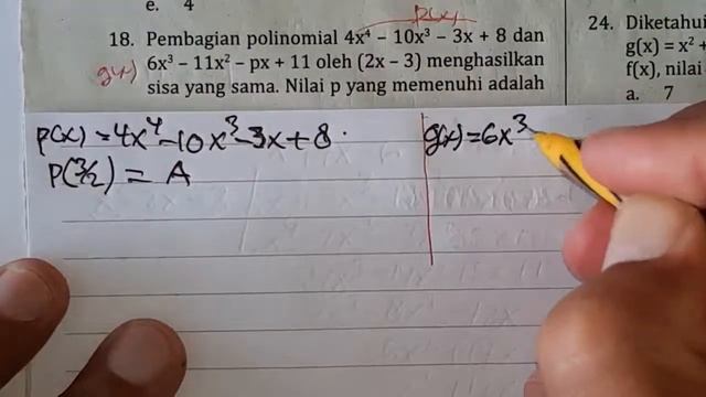 POLINOMIAL - PENILAIAN AKHIR TAHUN (2) - MATEMATIKA SMA - Kelas 11. смотреть онлайн