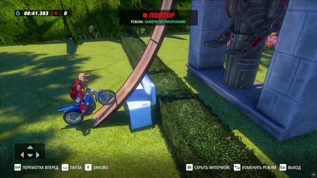 Trials Rising, "Tokyo Garden", техника управления, физика, графика, природа, часть1, NewPC2023 ..** смотреть онлайн