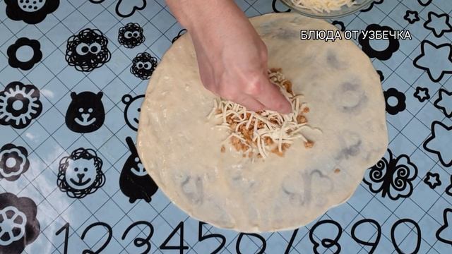Супер слоёное катлама лепешки по новому