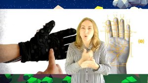 Перчатка для глухих и слепоглухих.