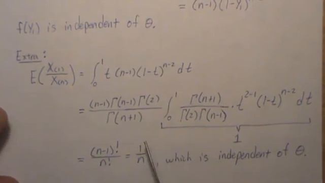 Ancillary Statistic: Example