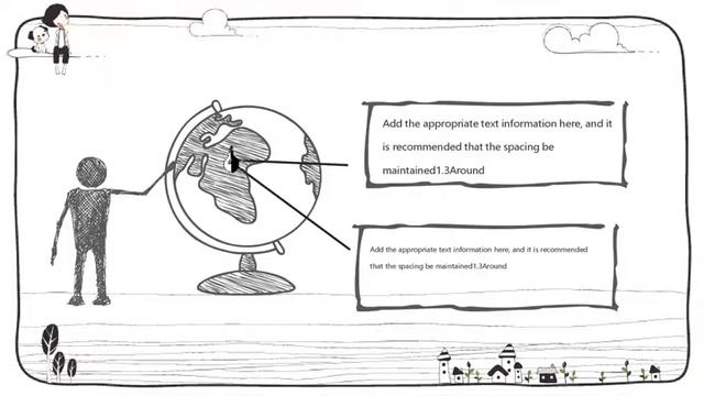 Cartoon Style Children Theme PowerPoint Template | Education Template | wowTemplates