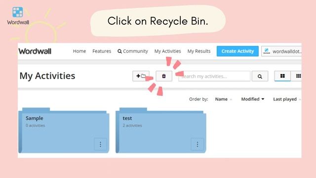 How to Restore a Deleted Wordwall Activity?