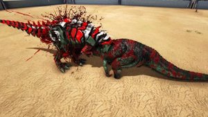 TEK GIGA VS NORMAL GIGA | ARK Epic Dino Battle | DINOWORLD |