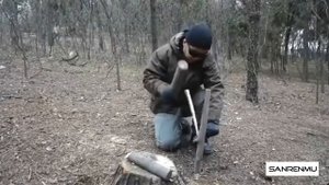 Sanrenmu S725P нож с фиксированным лезвием 14C28N с оболочкой для кемпинга,