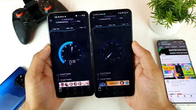 Mi 11x vs oneplus 9r WiFi speedtest comparison indepth review смотреть онлайн