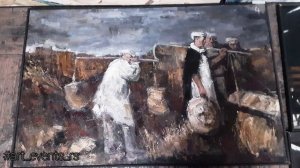 Академия художеств им.Репина.  Работы студентов. Academic artworks.