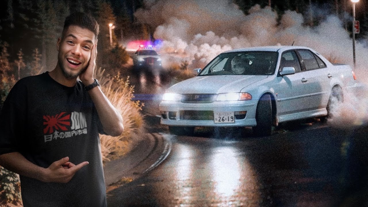 НЕЛЕГАЛЬНЫЙ ДРИФТ на TOYOTA MARK II в горах Японии! Трушный JDM
