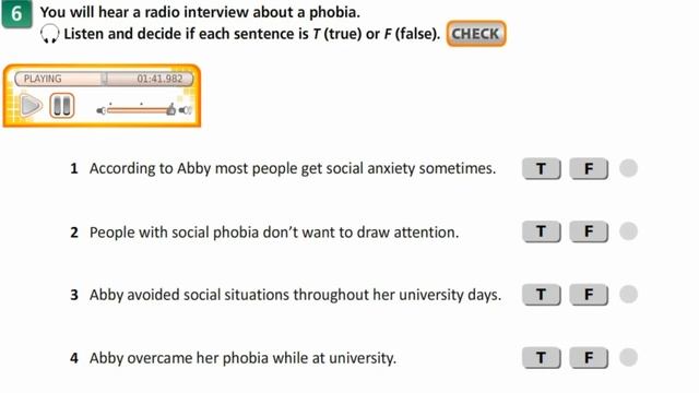 Aspect 10. Module 5 (d). Ex 6 p. 69 смотреть онлайн