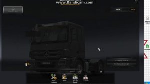 Euro Truck Sımulator 2 Mercedes Benz Axor Takılmaca+ Kaza içerir