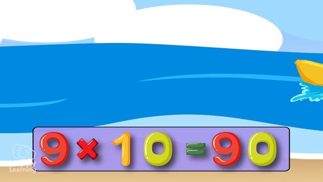9 Times Table Song: Easy Peasy Maths  Educational Videos for Kids