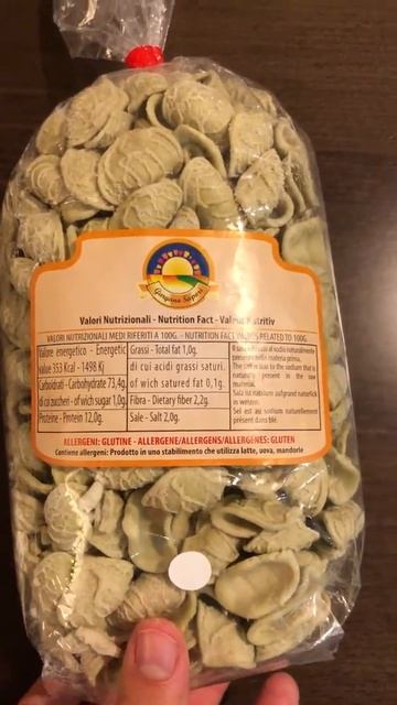 Паста "Орекьетте со шпинатом" смотреть онлайн