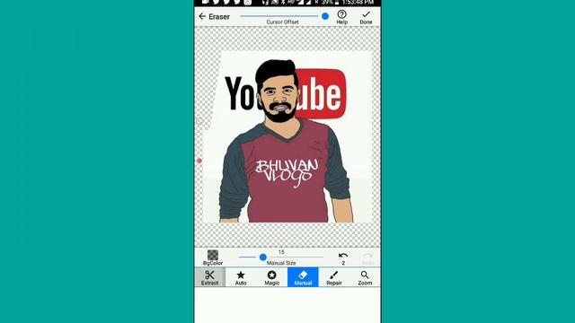 SEND YOUR PHOTOS IN WHATSAPP STICKER WITH IN 5MIN | #BHUVANVLOGS | смотреть онлайн