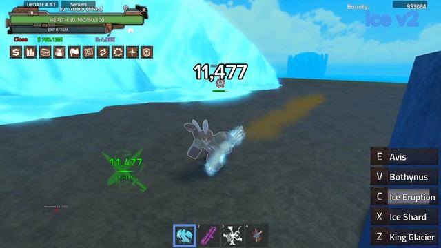 All awakened fruits with the best dmg accessory  (king legacy)