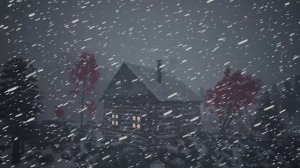 Невероятно СИЛЬНАЯ МЕТЕЛЬ для уютного зимнего сна. Метель в кузнице для сна