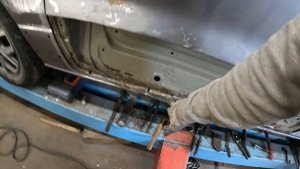 Hyundai H 1 подгонка и примерка двери на кузов