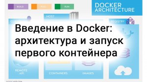 Введение в Docker: архитектура и запуск первого контейнера