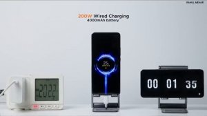Xiaomi 200W Hyper Fast Charging⚡|Now Mobile Charge Will Be Done In 8 Minutes.🔥🔥🔥