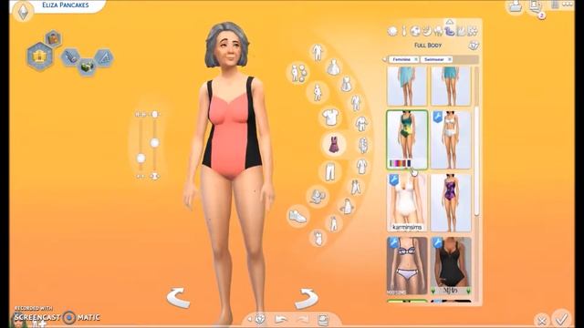 Eliza pancakes makeover |sims 4 cas video| смотреть онлайн