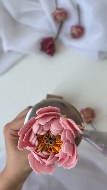 курс по #кремоваяфлористика (ссылка в описании и в комментариях) #кремовыецветы #beanpasteflower смотреть онлайн