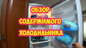Обзор содержимого холодильника