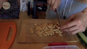 Веганская окрошка. Очень вкусно!