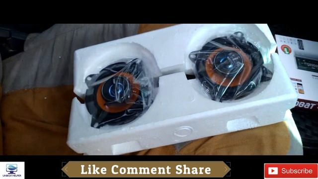 Unboxing 4 Inch Car Speaker | 280 Watt | YOBAT YO-450 | UNBOX HELPER смотреть онлайн