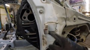 Голый кузовустановка на стапель LADA Granta лифтбек